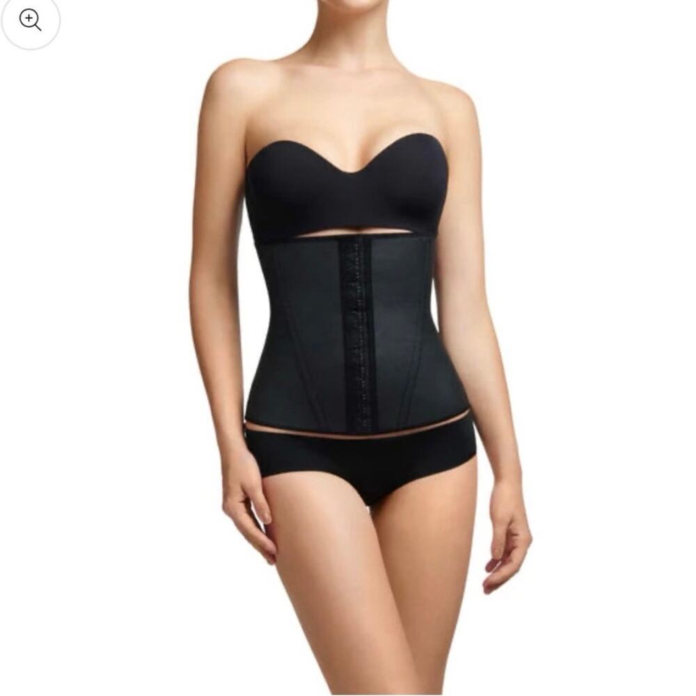 SQUEEM Magical Lingerie Vintage Black Shapewear Waist Trainer Corset 3X XXXL